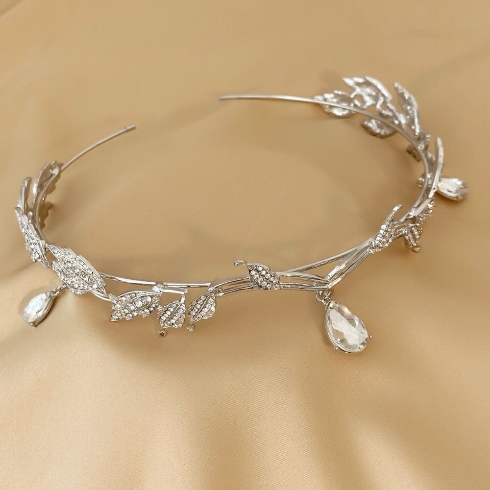 Crown for Women Crystal Princess Tiaras Rhinestone Queen Headband Wedding